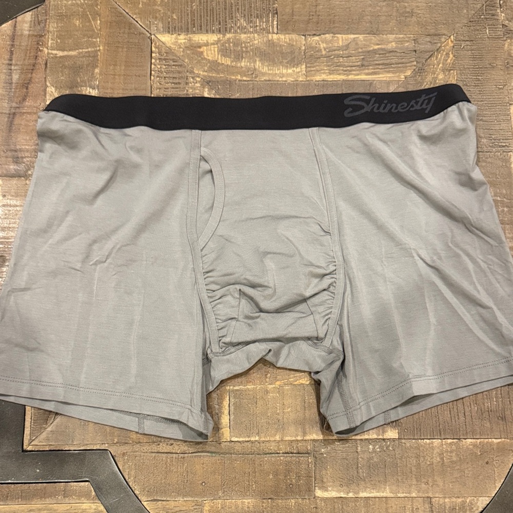 Shinesty Magnum Gray  Boxer Briefs New
